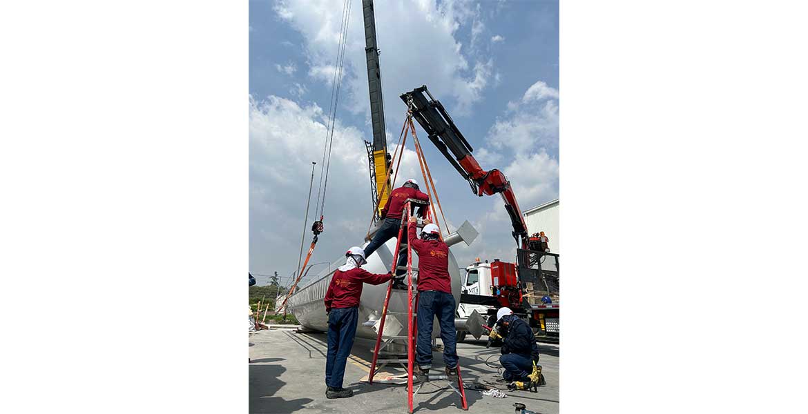 Desmontaje, traslados, izajes, traslado de plantas industriales.