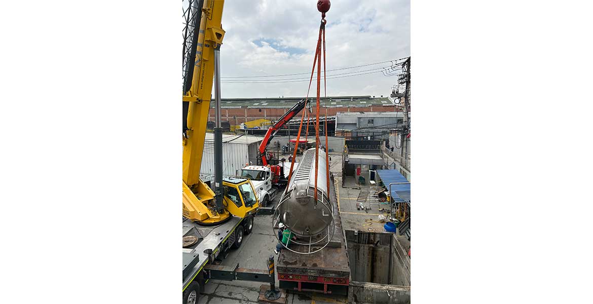 Desmontaje, traslados, izajes, traslado de plantas industriales.